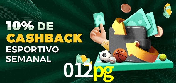 10% de bônus de cashback na 012pg